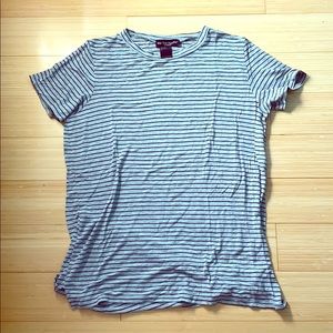 Grey and black t-shirt